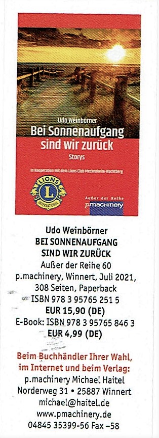 Lesezeichen Sonnenaufgang Storys Weinbörner28082021